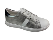 Sole Sister Shoes Silver & White