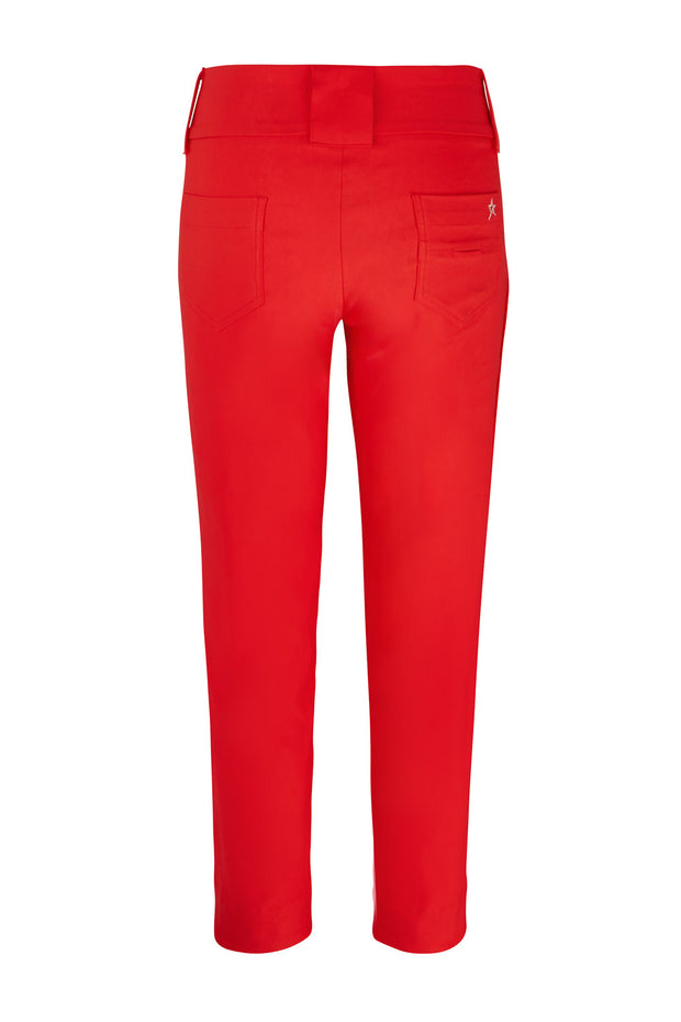 Danielle 7/8th Trouser Luscious Red