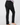Elsa women's black golf trousers with slim fit and back pockets, worn by model, back view