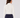 A woman viewed from the back wearing the Natasha white long-sleeve top with a navy blue fitted riding pants.