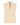 A sleeveless ribbed knit vest in cream beige, featuring a mock neck and a short silver zipper at the center front.