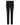 Elsa women's black golf trousers with slim fit, front pockets and star logo, front view