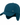 Teal quilted winter golf hat with ear flaps and a small embroidered star logo on the front.