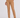 Elsa Button & Fly Winter Trouser Caramel Latte
