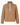 A tan quilted quarter-zip pullover jacket with a stand-up collar and front kangaroo pockets.