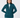 Heidi 1/4 Zip Pattern Fleece Megabyte Teal