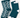 Hotty 2 Pair Pack Socks Megabyte Teal
