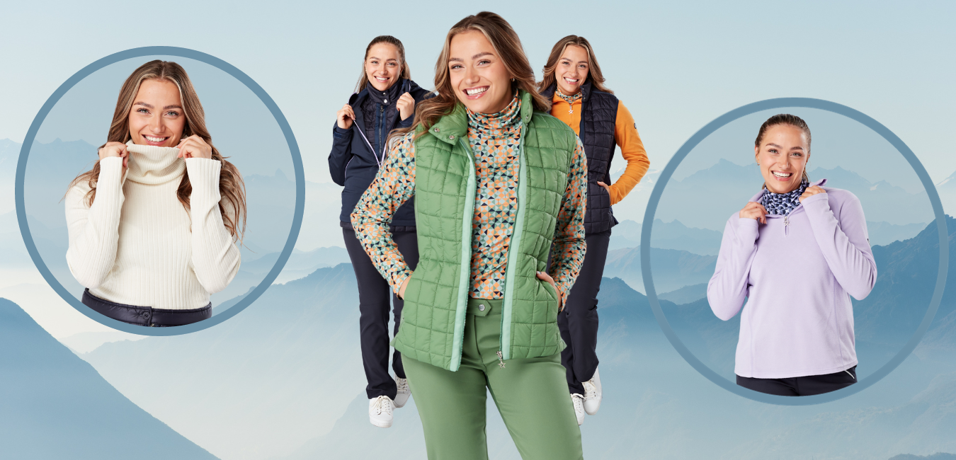 Swing Out Sister Golf Ladies Golf Clothing from Sussex, England.