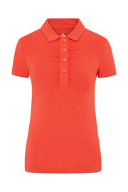 Lisa Cap Sleeve Shirt Mandarin