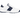 Maeve Winter women's golf shoe in white and navy with lace-up design and spiked sole, side view