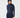 Natasha Ribbed Roll Neck Navy Blazer