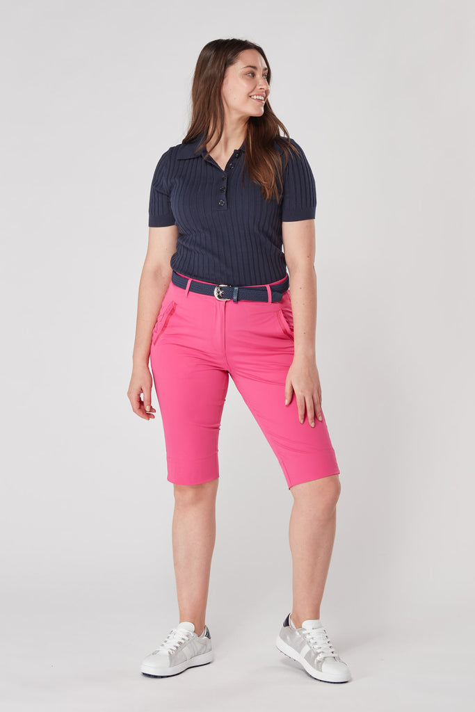 Swing Out Sister Ladies Pull On Capris in Tranquil Blue – GolfGarb