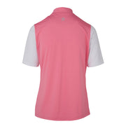 Therese Block Cap Sleeve Polo